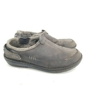 B40 Teva Womens Kiru Beluga Gray Suede Slip On Casual Shoes 4059 Size US 7.5